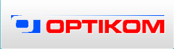 Logo firmy Optikom kasy fiskalne dla lekarzy